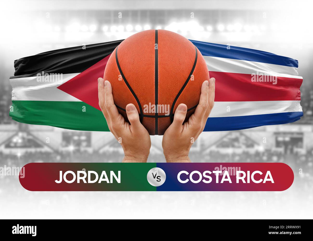 Jordan vs Costa Rica national basketball teams basket ball match