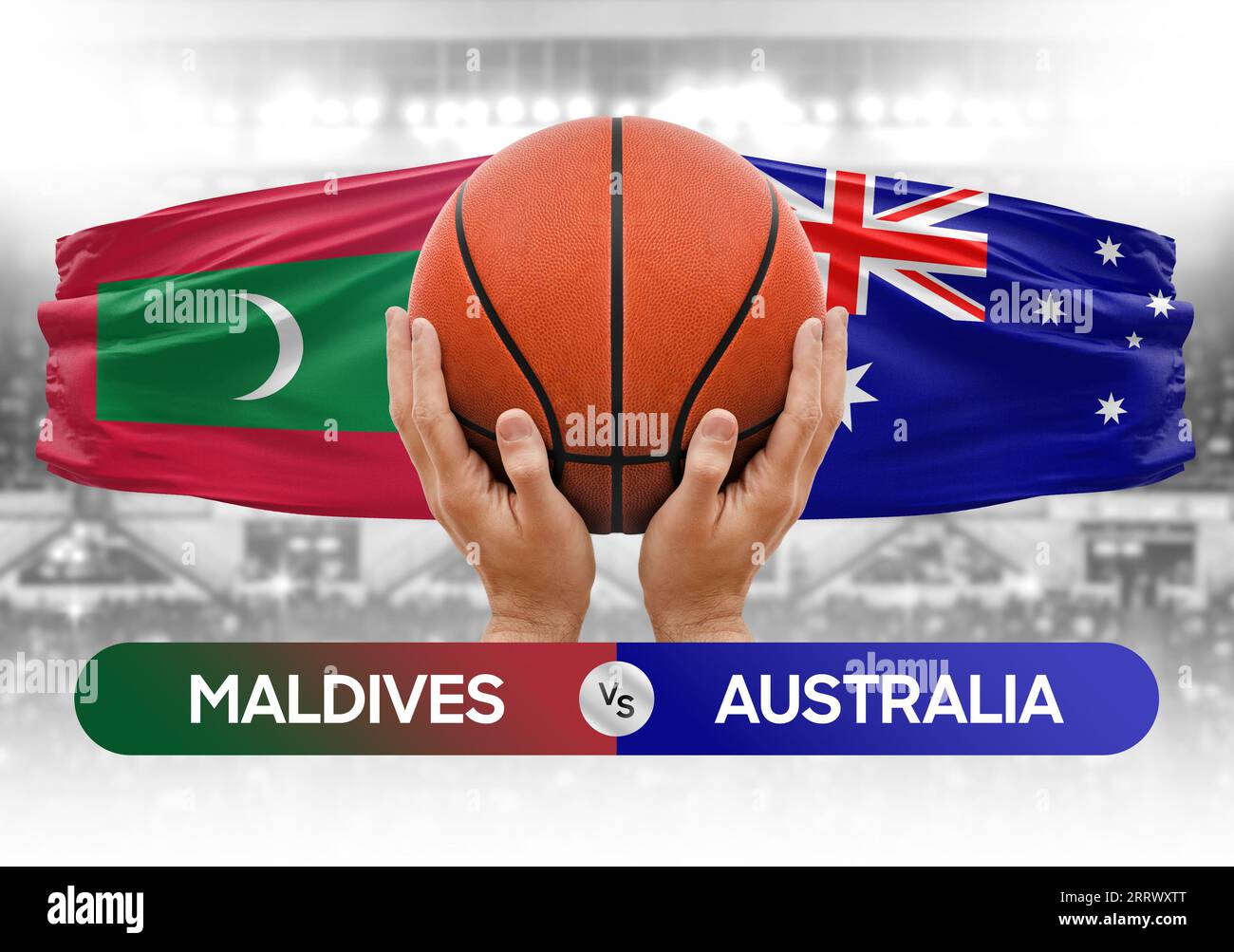 Maldives vs Australia national basketball teams basket ball match