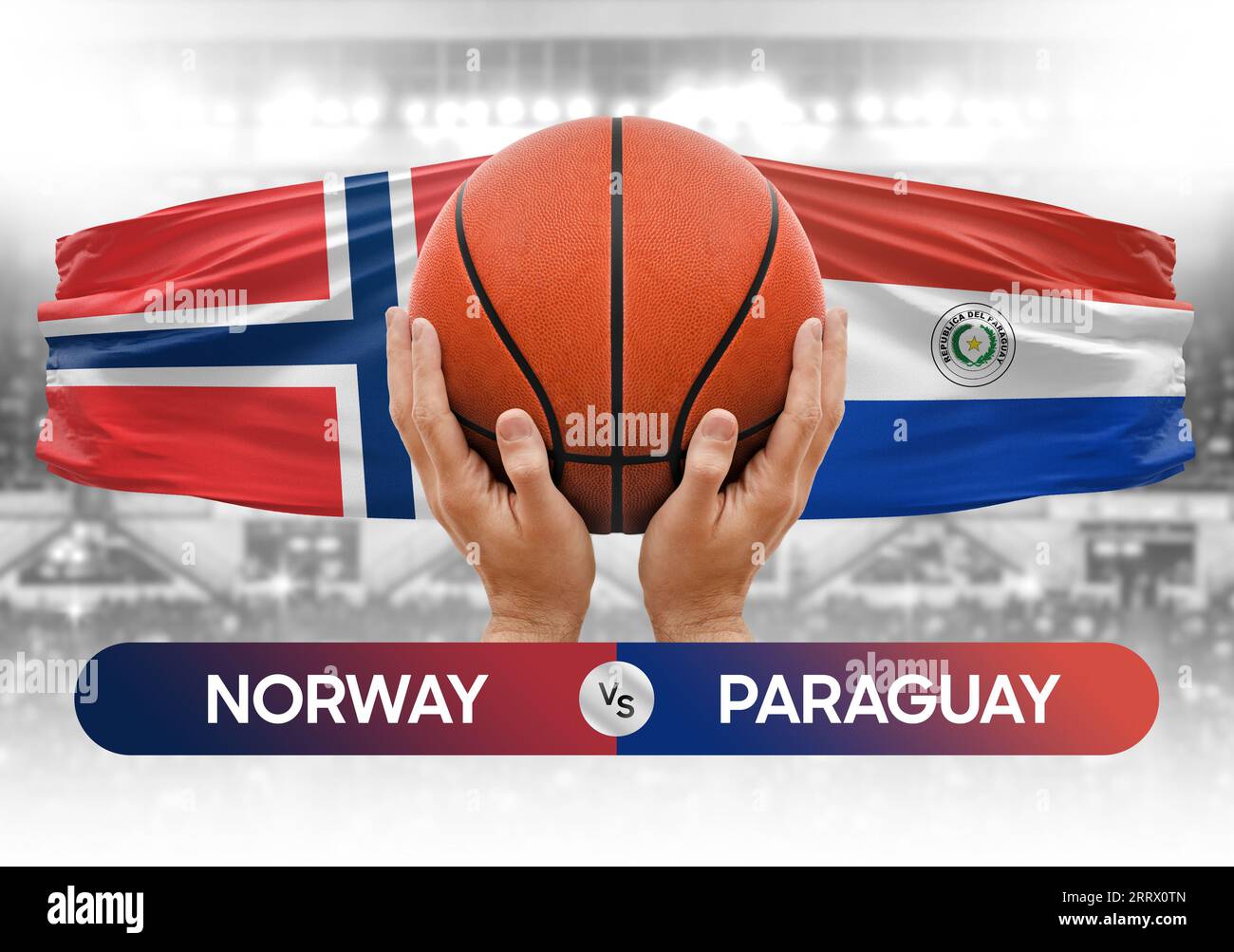 Norway vs Paraguay national basketball teams basket ball match