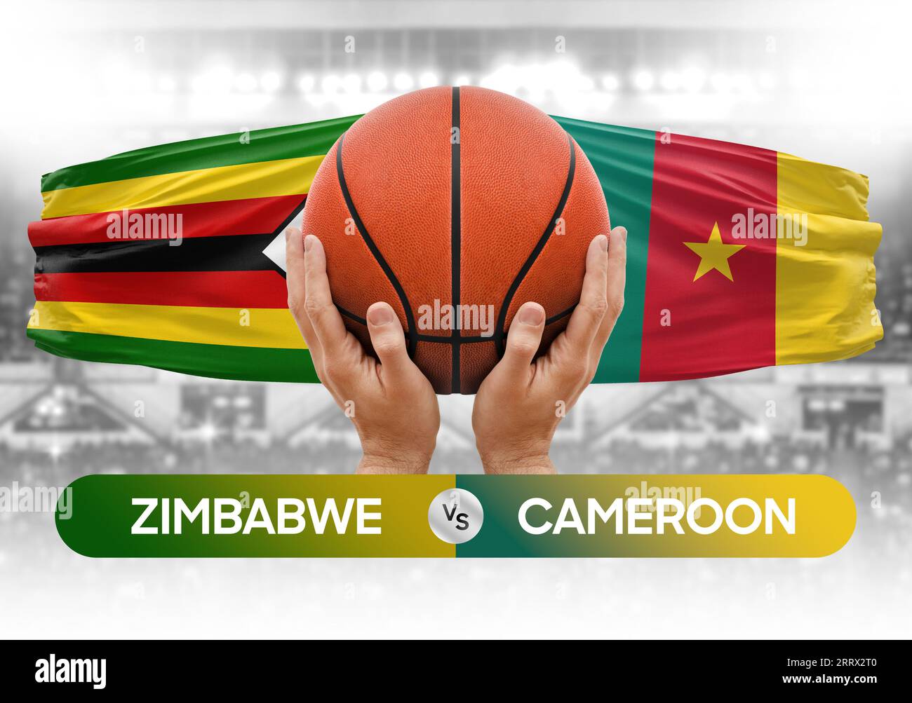 Zimbabwe vs Cameroon national basketball teams basket ball match