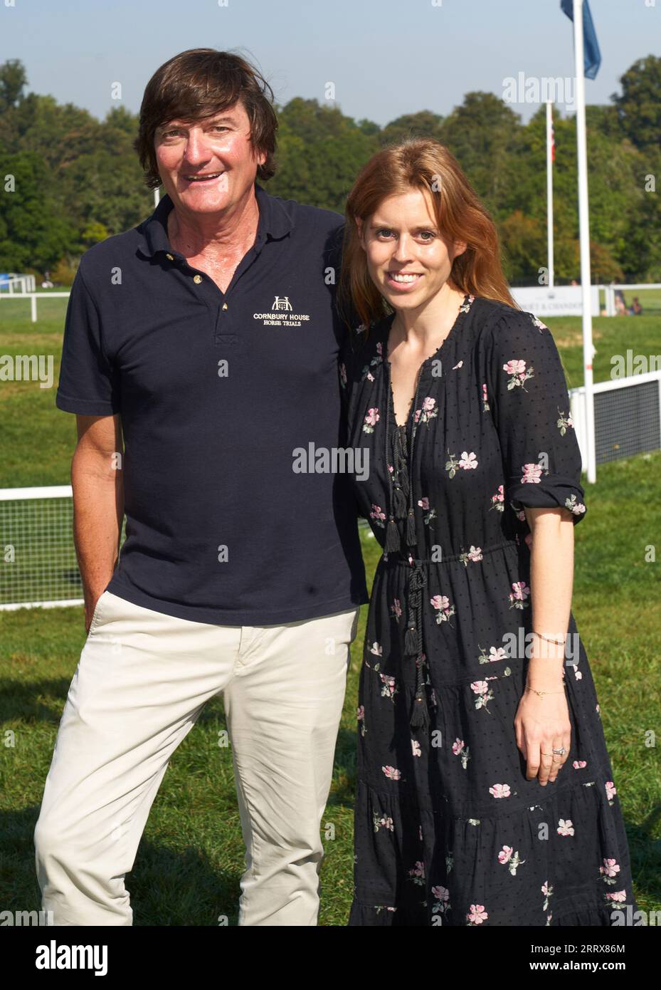 EDITORIAL USE ONLY Founder of the Cornbury House Horse Trials, David