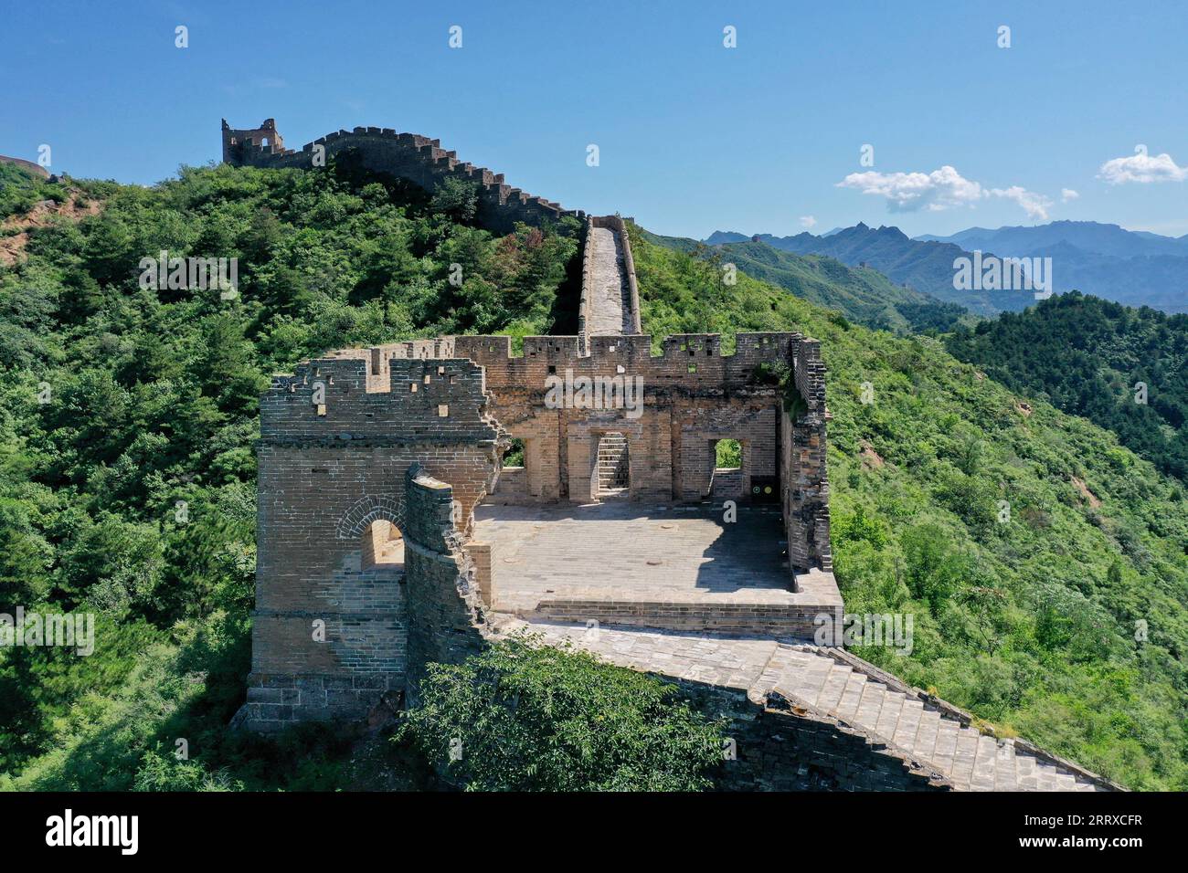 Aerial view great wall china hi-res stock photography and images - Page 3 -  Alamy