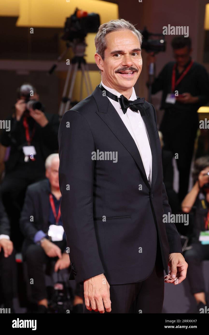 Tony Dalton attends a red carpet for the movie 'Memory' at the 80th Venice International Film Festival on September 08, 2023 in Venice, Italy. ©Photo: Stock Photo