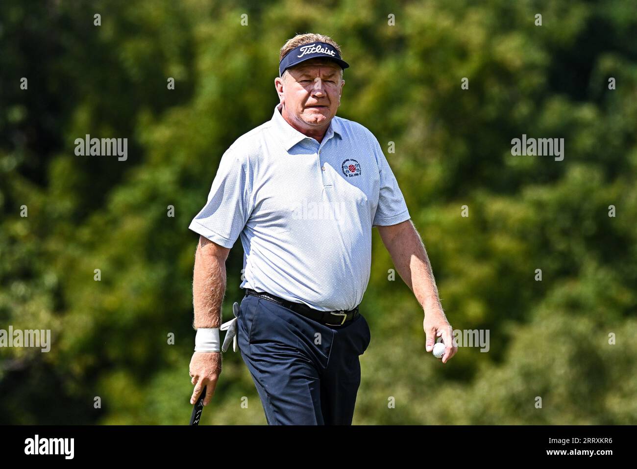 September 08, 2023: Paul Broadhurst of England during the first round of the Ascension Charity Classic held at Norwood Hills Country Club in Jennings, MO Richard Ulreich/CSM Stock Photo