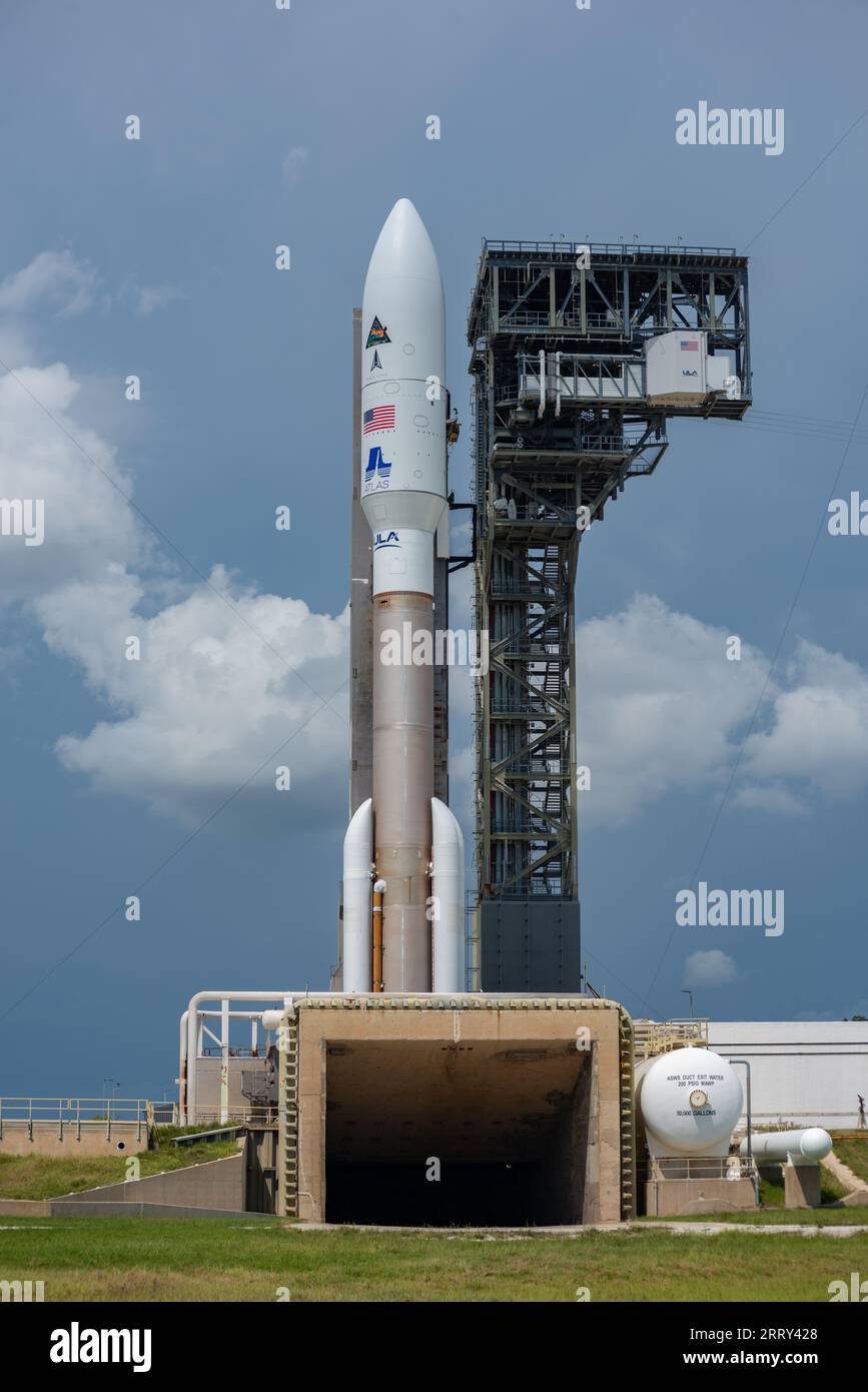 United Launch Alliance Atlas V 551 Stock Photo