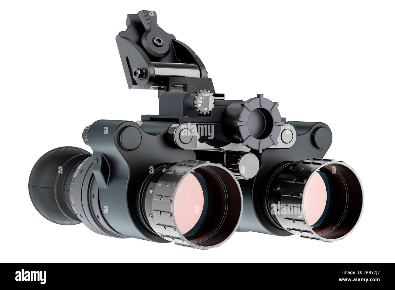 Dual Tube Night Vision Goggle. Night Vision Goggles with Digital