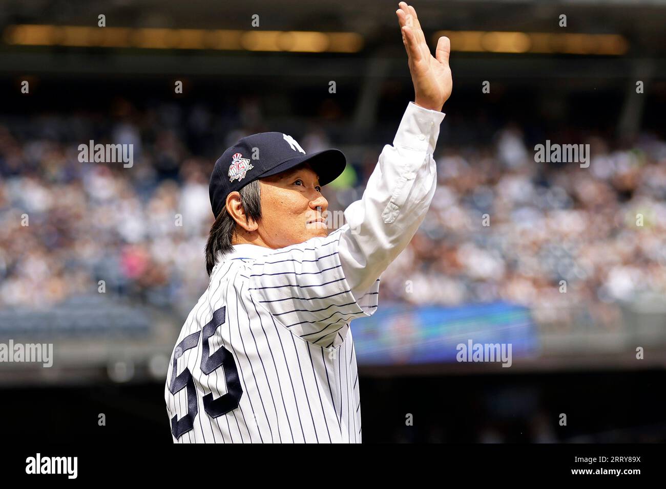 Former New York Yankees' Hideki Matsui, of Japan, is seen during