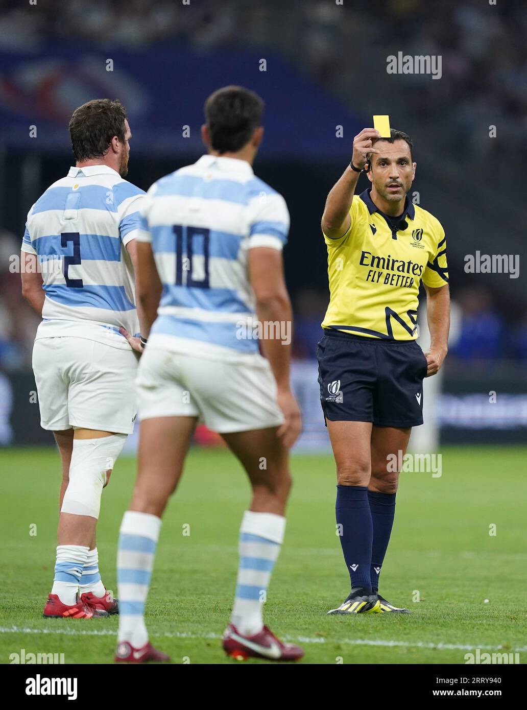 Referee Chris Busby during the Heineken Champions Cup, Pool A match at  Coventry Building Society Arena, Coventry. Picture date: Saturday January  15, 2022 Stock Photo - Alamy