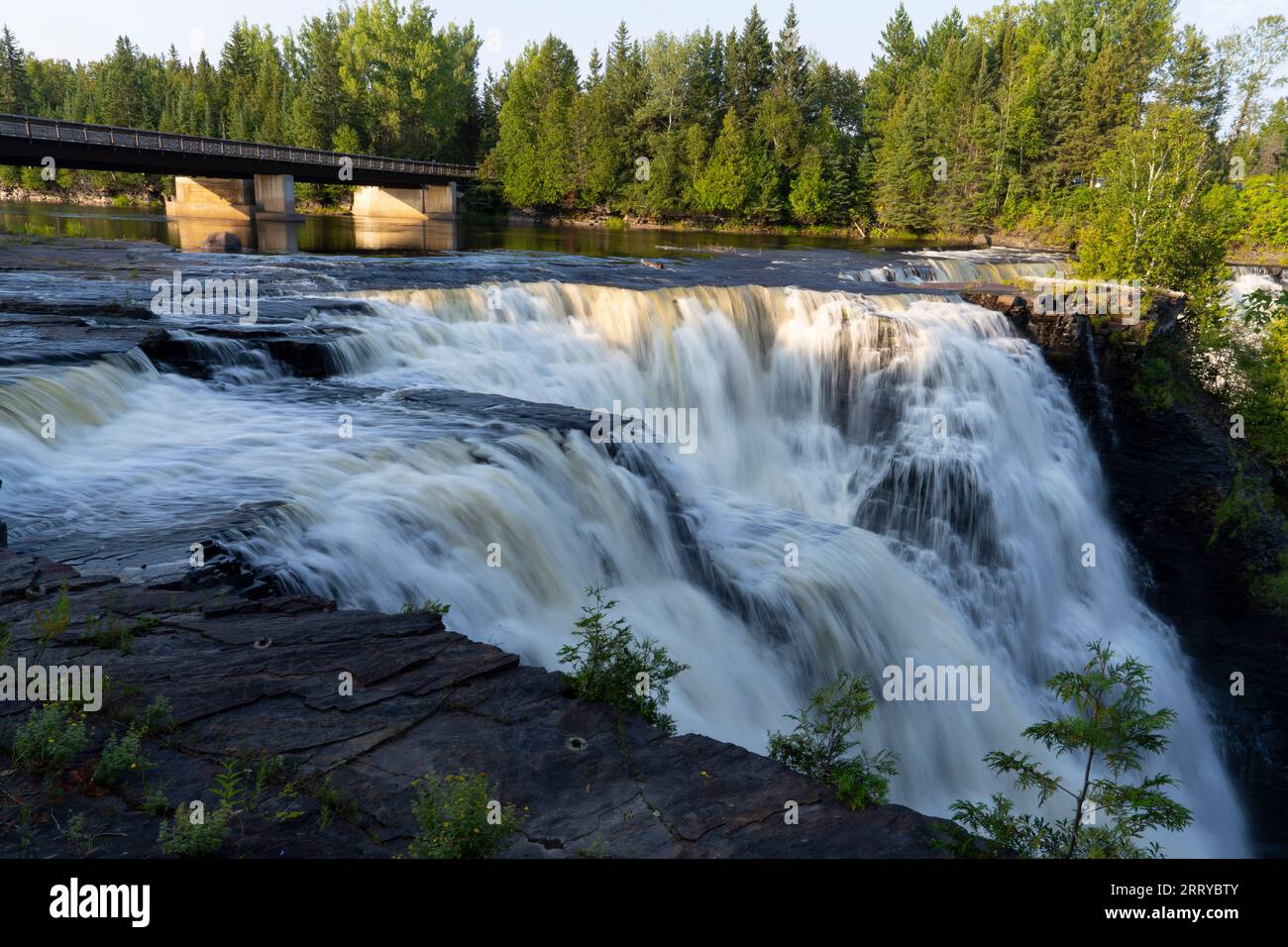Kakabeka Falls, Ontario, Canada Stock Photo Alamy