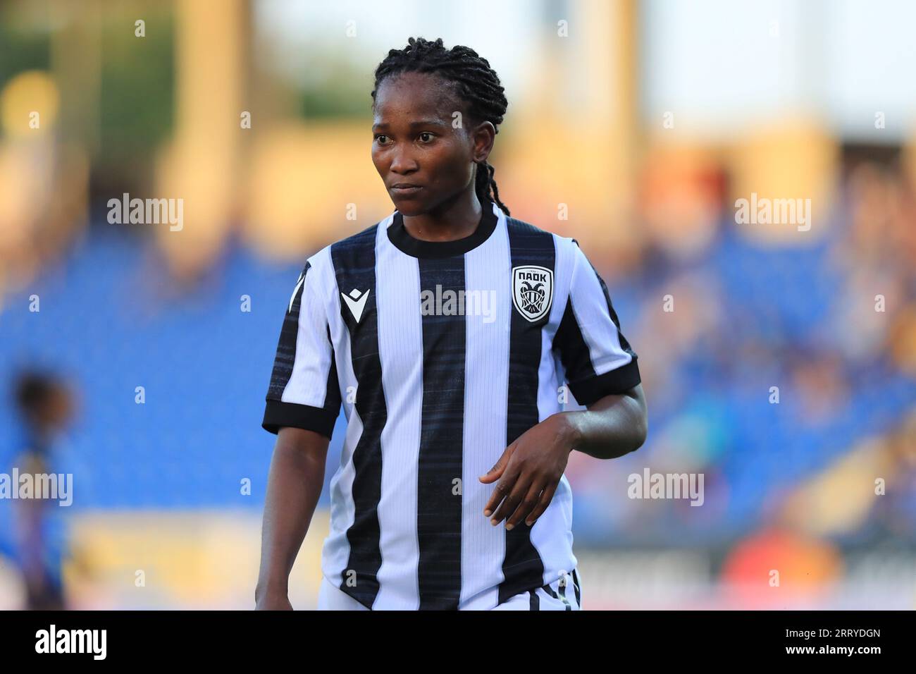 Esse Akida (14 FC PAOK Thessaloniki) during the UEFA Womens Champions League qualifying match St Polten vs PAOK at NV Arena St Polten (Tom Seiss/ SPP) Credit: SPP Sport Press Photo. /Alamy Live News Stock Photo