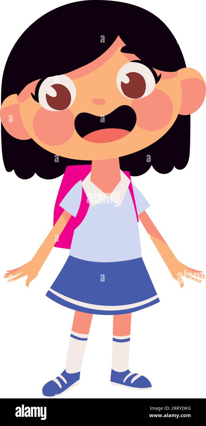student back to school happy Stock Vector Image & Art - Alamy