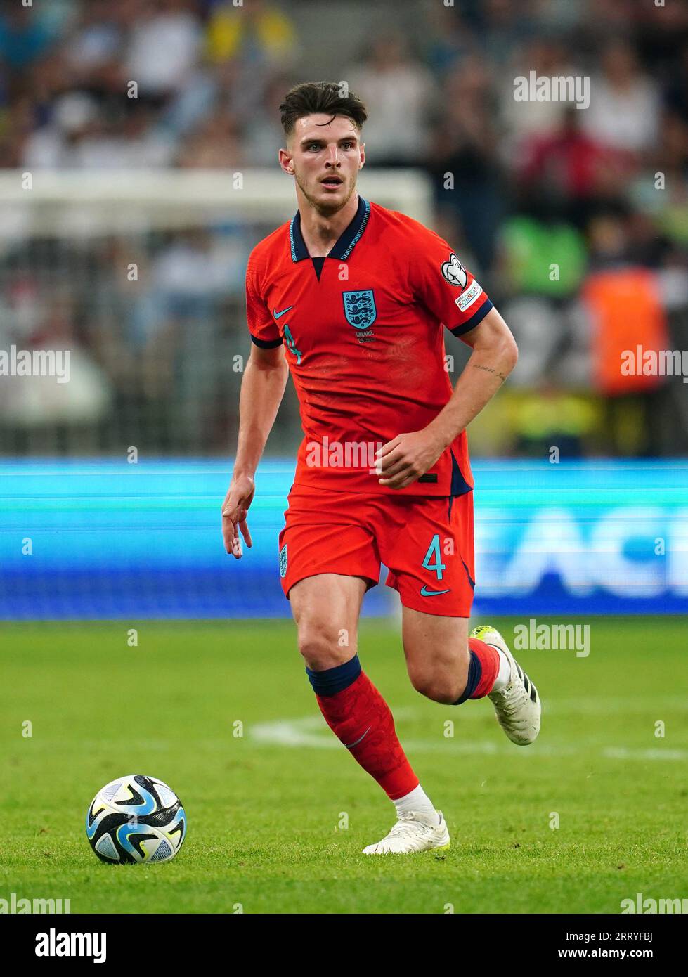 England's Declan Rice during the UEFA Euro 2024 Qualifying Group C
