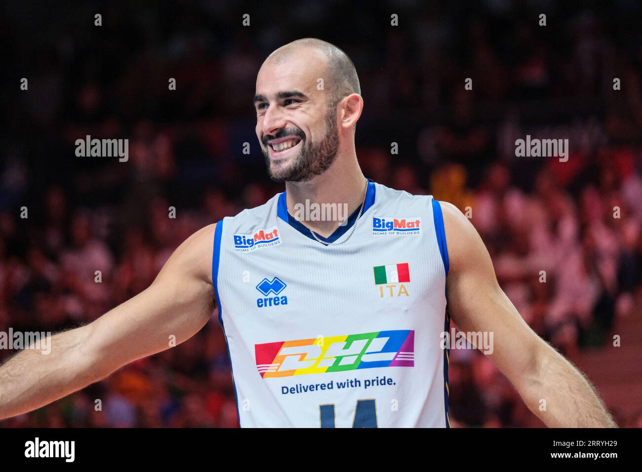 Ancoan, Italy. 06th Sep, 2023. Gianluca Galassi (ITA) during the match  Germany vs Italy in Pool A of the Men's Eurovolley 2023 Final Round on Day  8 in Ancoan. Italy national team