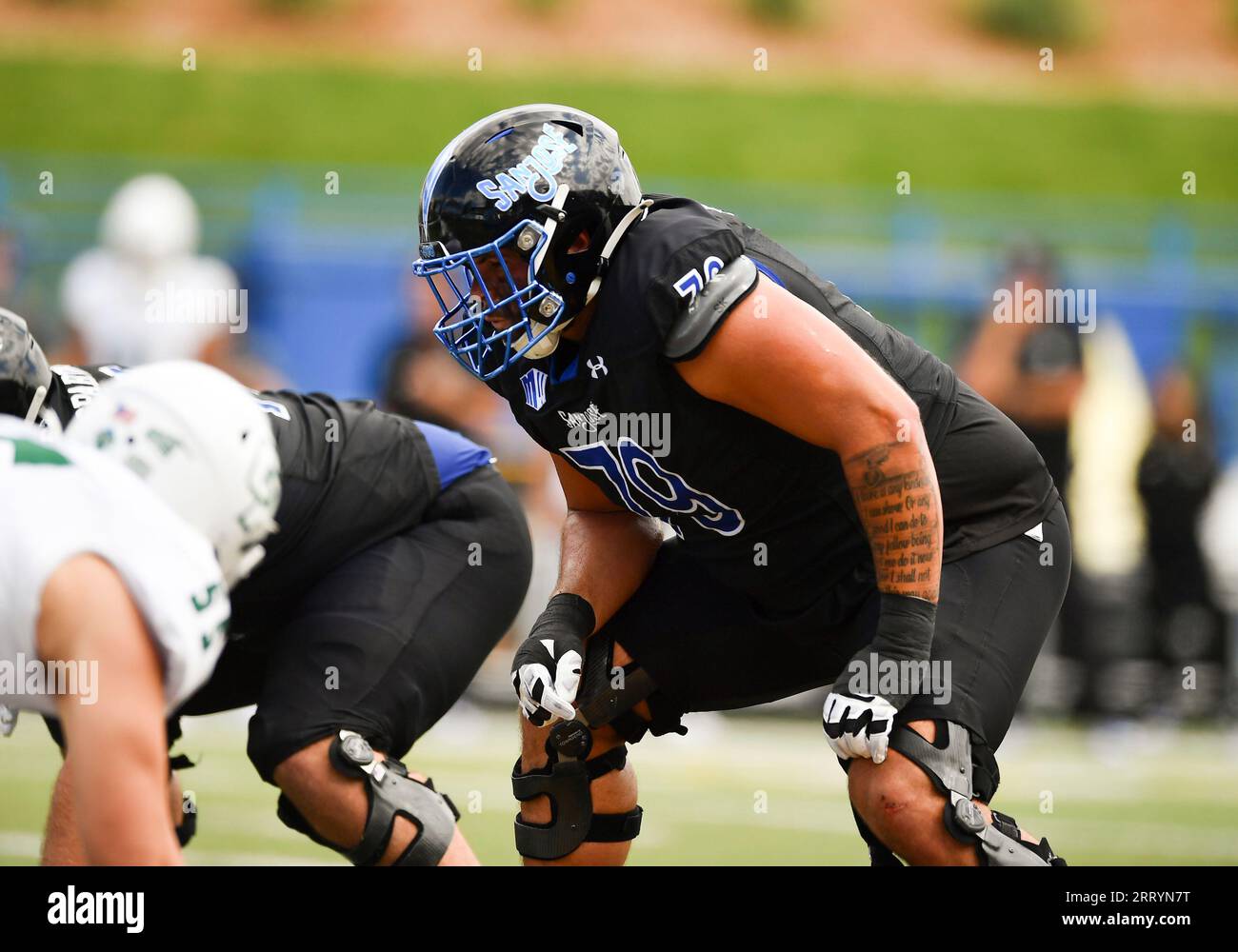 SAN JOSE, CA SEPTEMBER 09 San Jose State Spartans offensive lineman