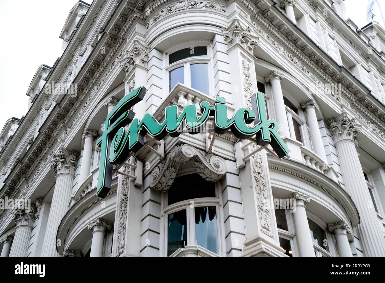 Fenwick , department store, Bond Street, London UK Stock Photo