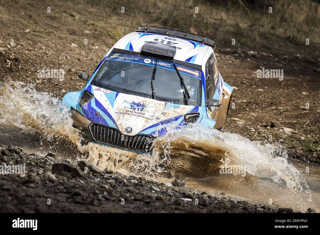 45 Georgios KECHAGIAS (GRC), Christos KOUZIONIS (GRC), SKODA FABIA Evo ...
