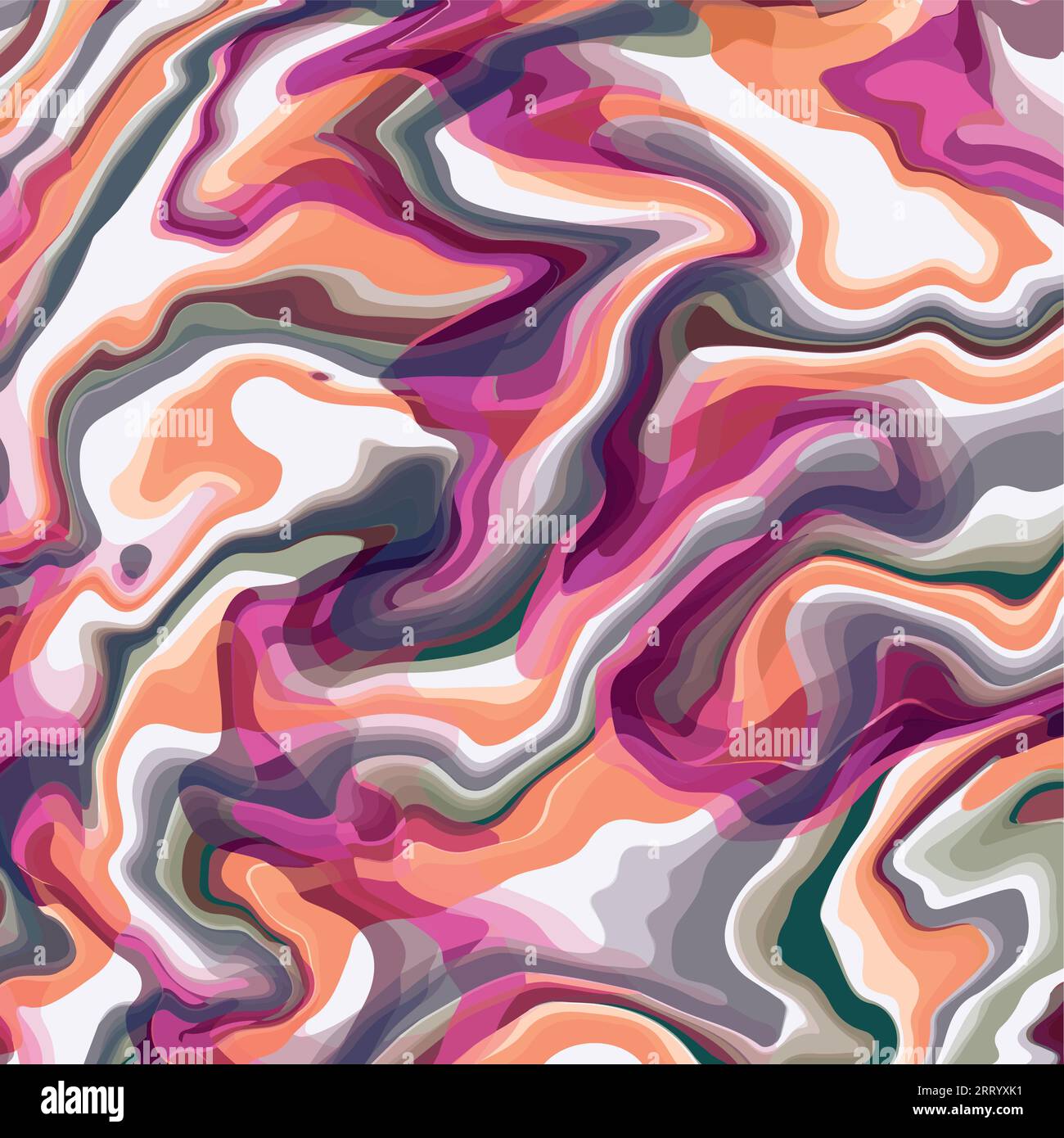 Modern colorful liquid wave background vector. wallpaper, marbling effect, vector illustration, fashion, interior Stock Vector