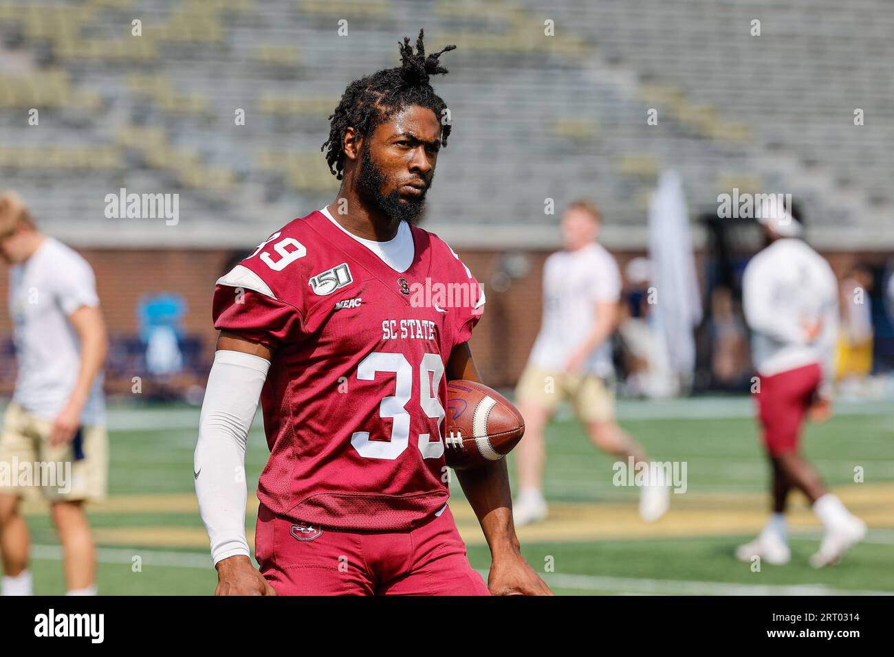 Atlanta, 9th Sep, 2023. South Carolina State's Caleb Brown (39