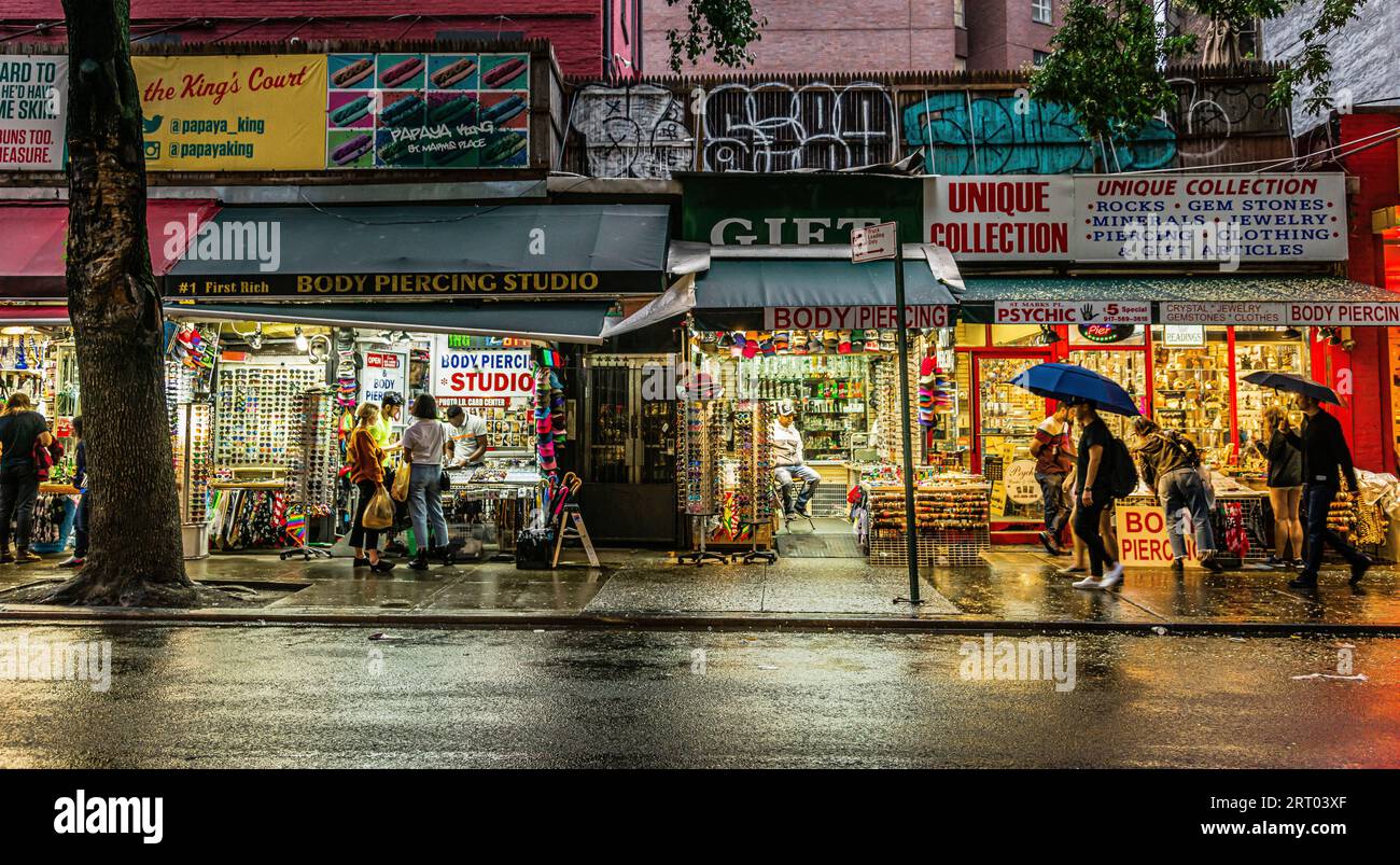 St marks place east village hires stock photography and images Alamy