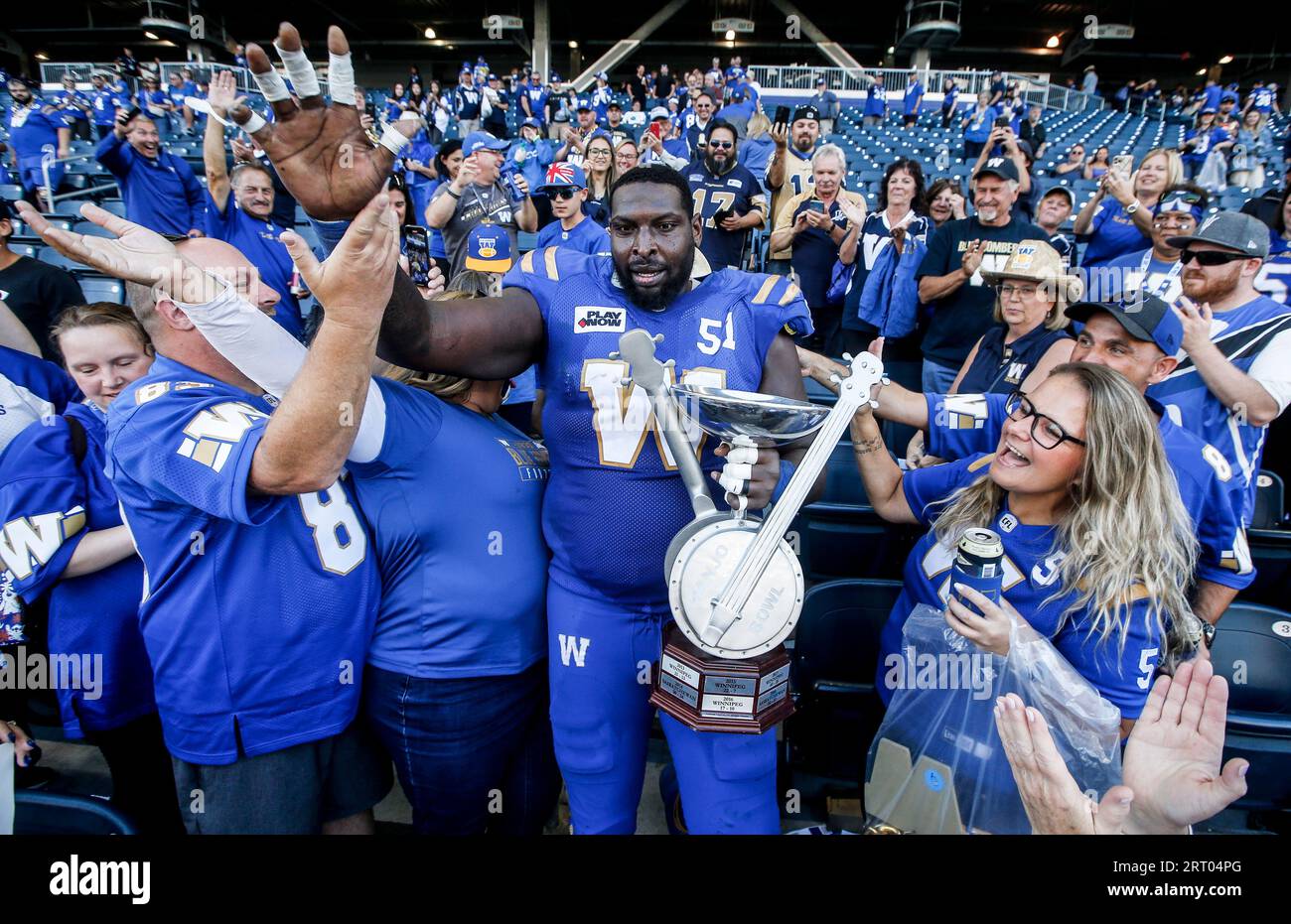 Jermarcus Hardrick Selected As CFL West All Star - Winnipeg in