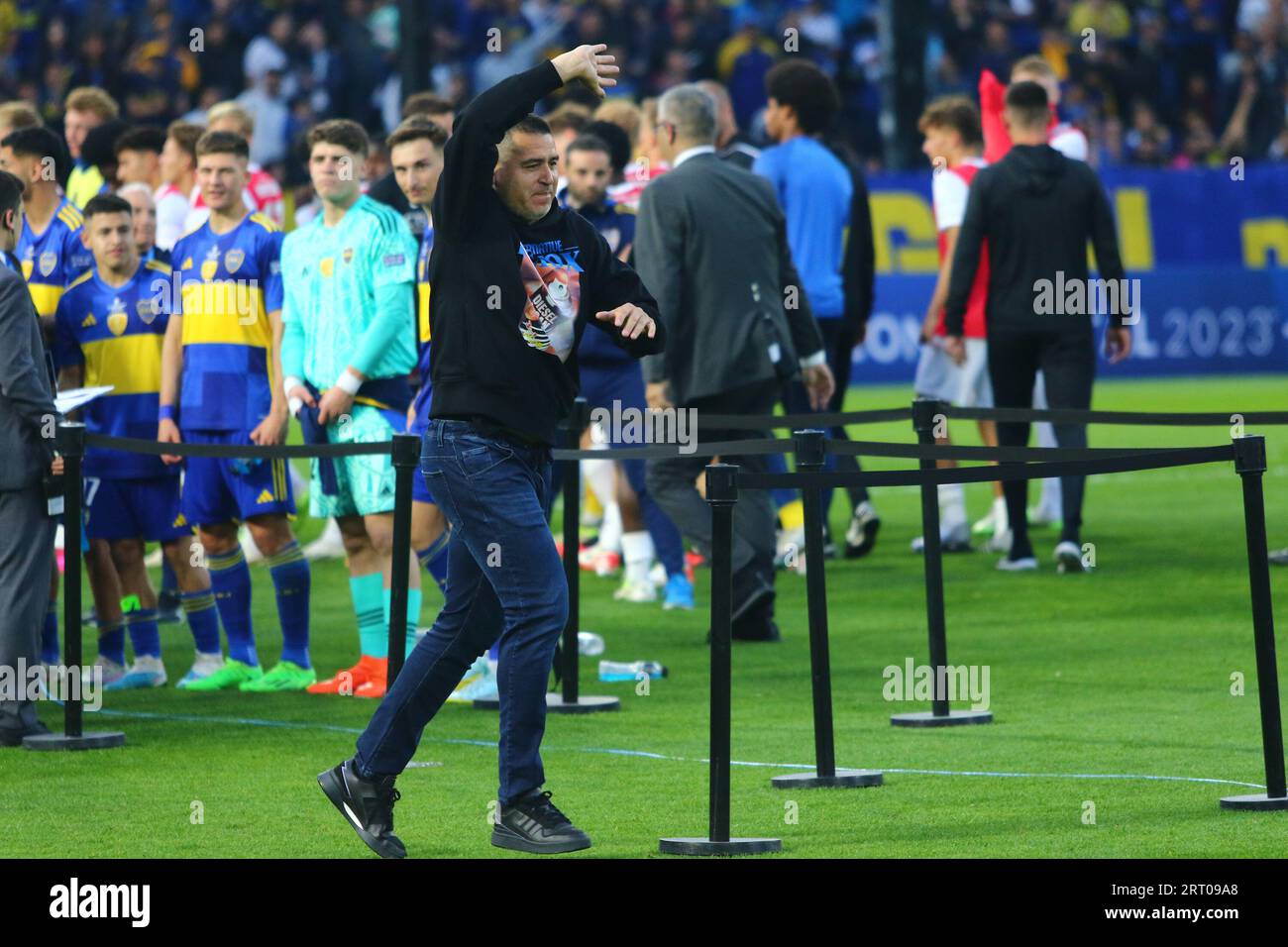 Roman Riqueleme Buenos Aires, Argentina. 9th Sep, 2023. Juan Roman Riquelme, vice ...
