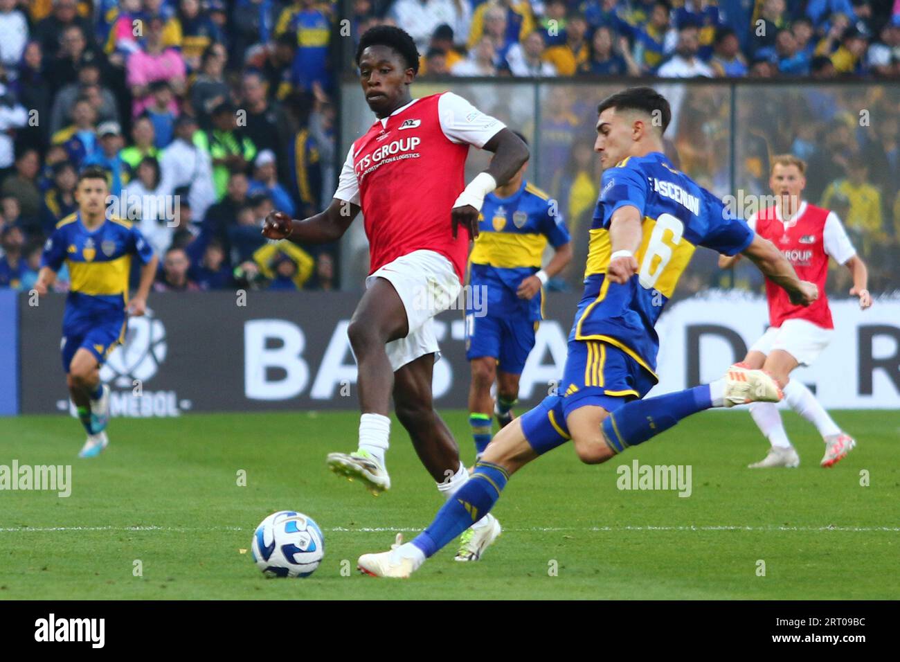 Buenos Aires, Argentina. 9th Sep, 2023. Jayden Addai of Az Alkmaar