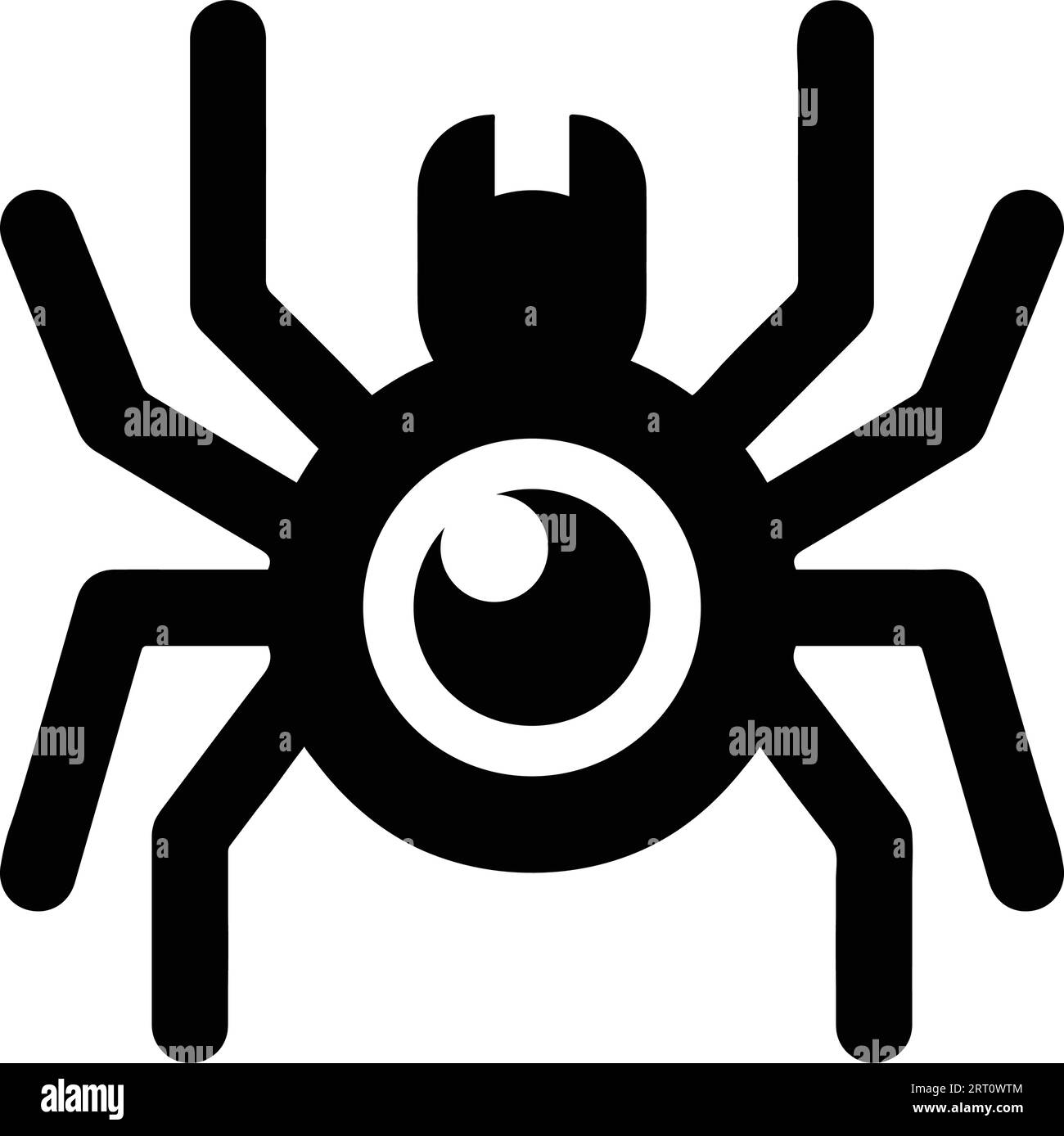 Spider Tool icon. Fully editable vector EPS use for printed materials and infographics, web or any kind of design project. Stock Vector