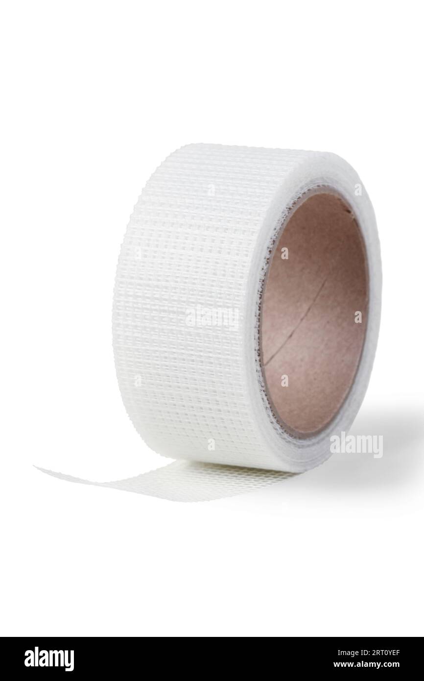 A roll of mesh tape for reinforcing joints during plastering and