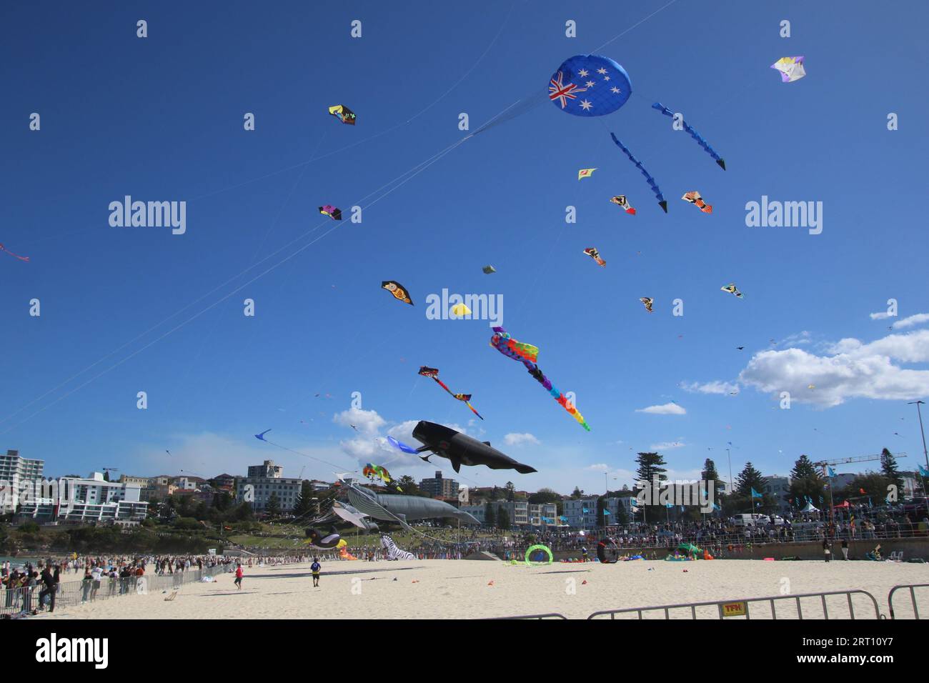 Sydney, Australia. 10th September 2023. Festival of the Winds at Bondi