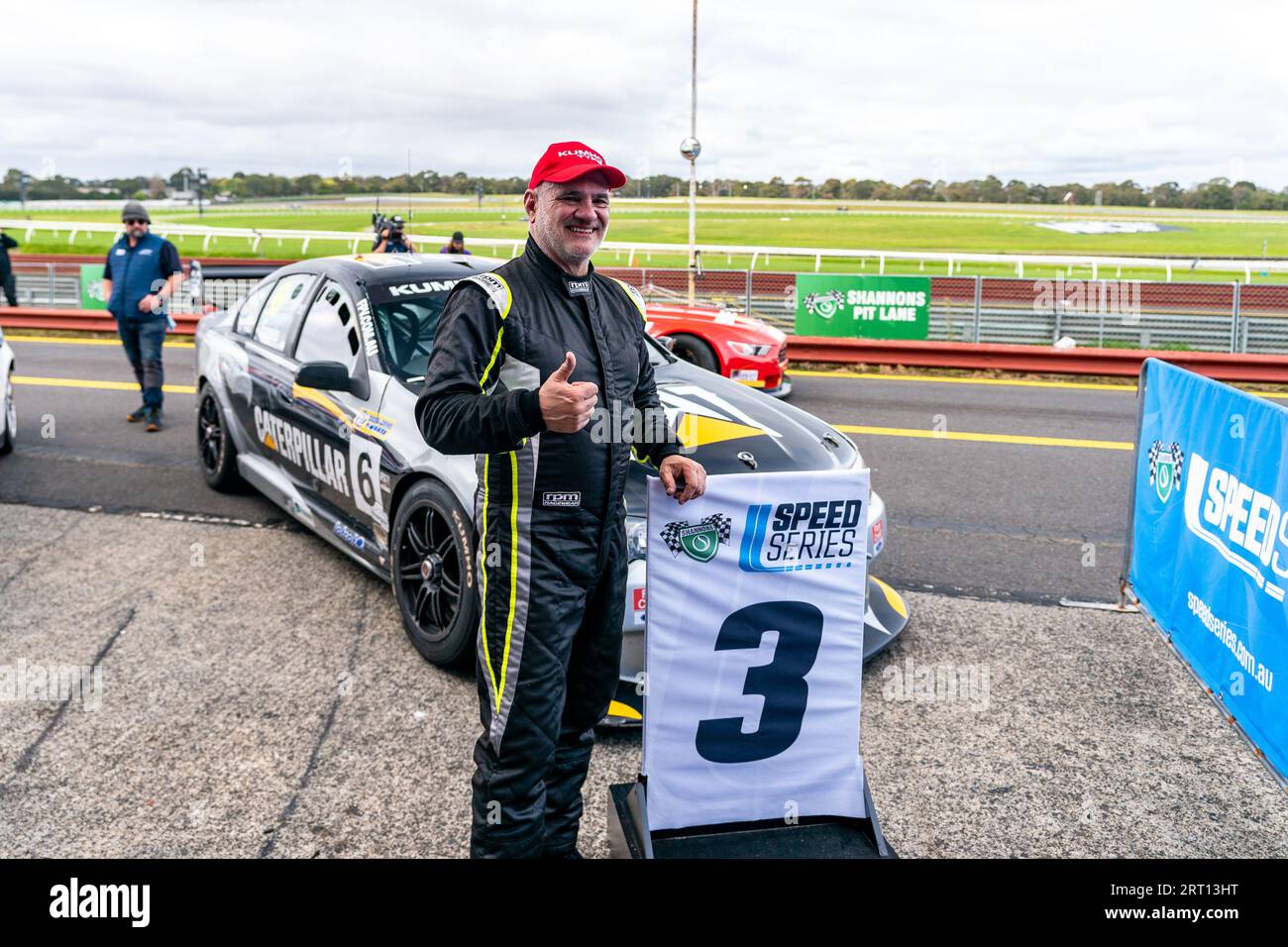 Sandown Park, Australia. 10 September, 2023. Tony Evangelou standing in