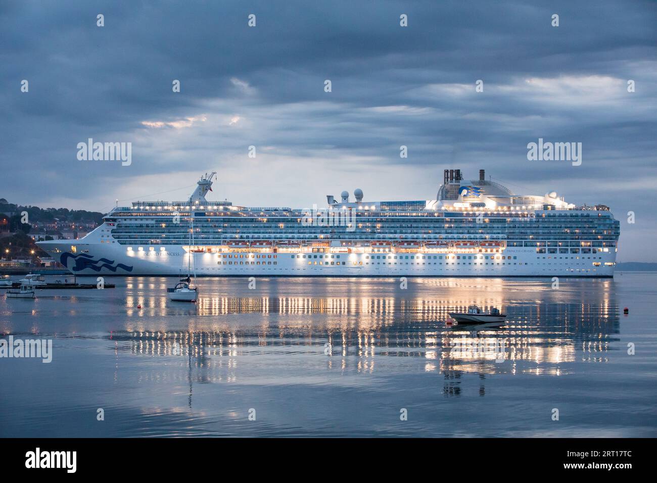 Cobh, Cork, Ireland. 10th September, 2023. Cruise ship Island Princess
