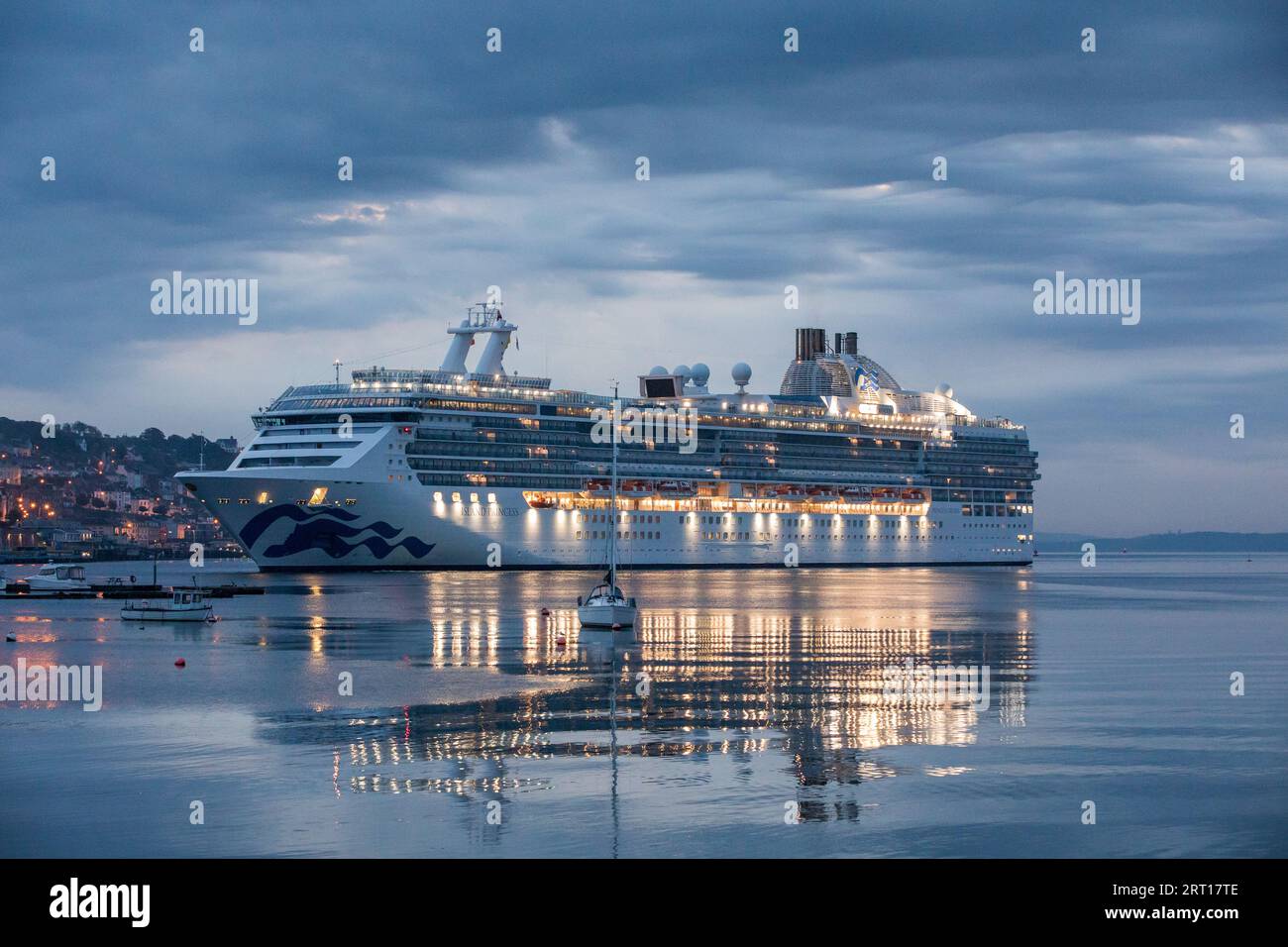 Cobh, Cork, Ireland. 10th September, 2023. Cruise ship Island Princess