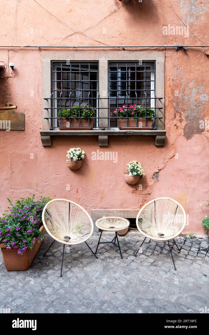 streets and architure sround the italian capital city of rome Stock ...