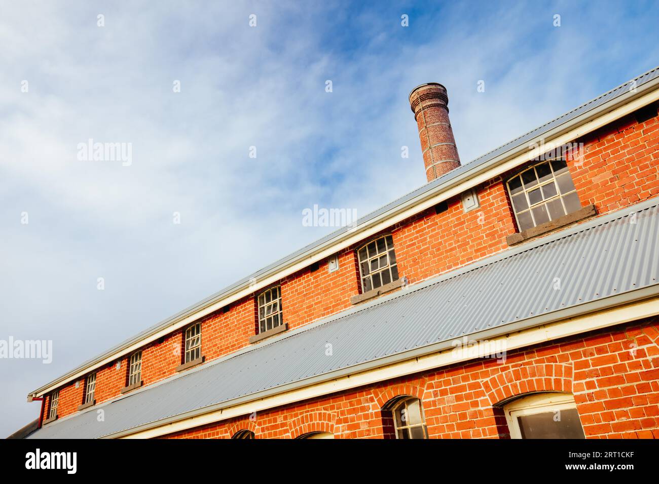 Historical public buildings of the famous Point Nepean Quarantine Station in Melbourne, Victoria