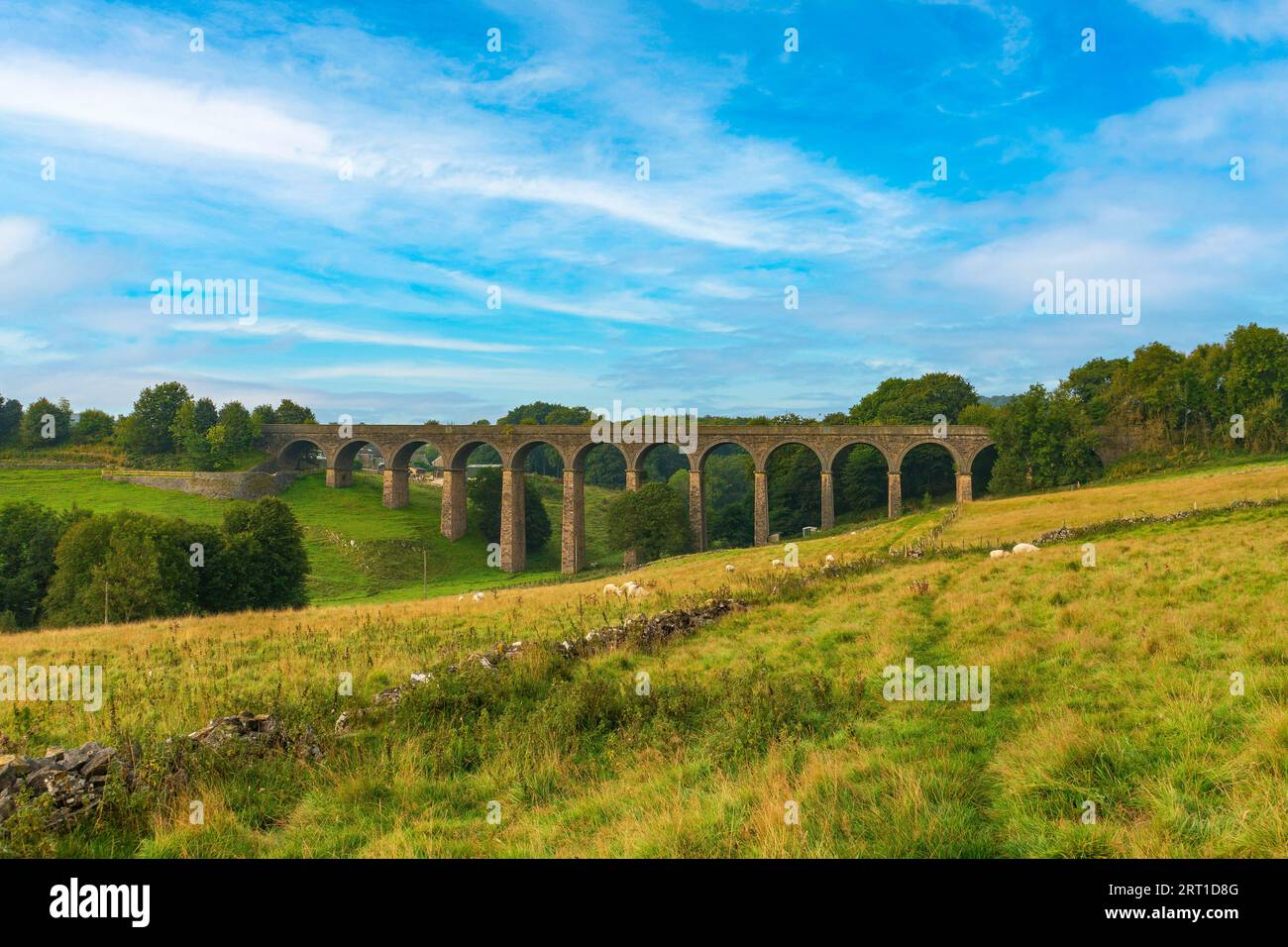 Dukes Drive,Viaduct,Buxton,Derbyshire,England,Victorian,Railway,Engineering Stock Photo