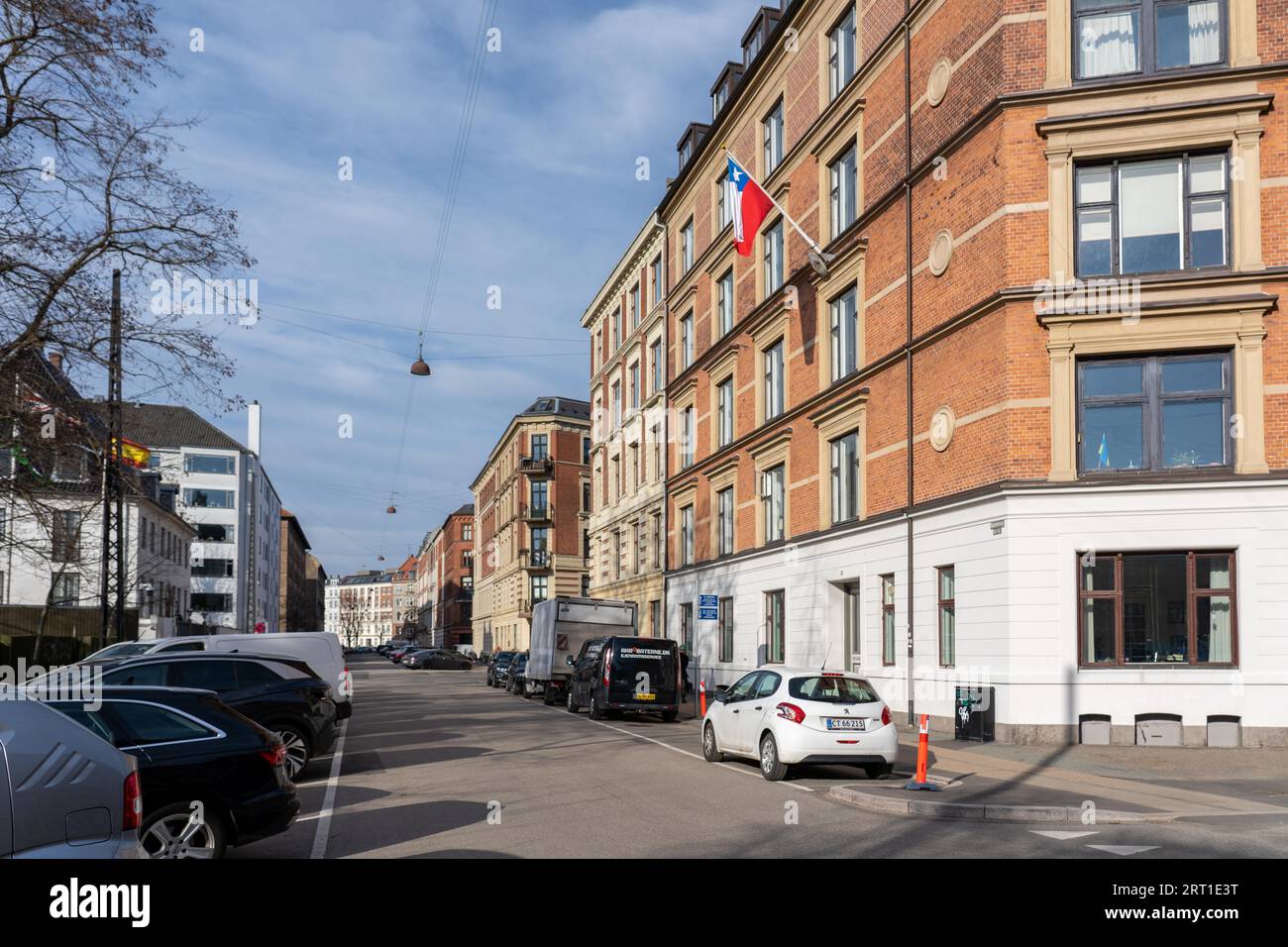 Copenhagen Denmark March 1 2022 Exterior View Of The Embassy Of   Copenhagen Denmark March 1 2022 Exterior View Of The Embassy Of Chile 2RT1E3T 