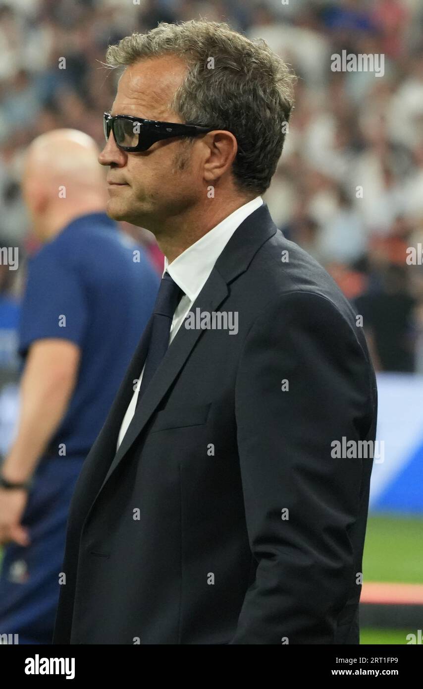Christophe Galtier of France during the World Cup 2023, Pool A rugby union  match between France and New Zealand on September 8, 2023 at Stade de  France in Saint-Denis near Paris, France