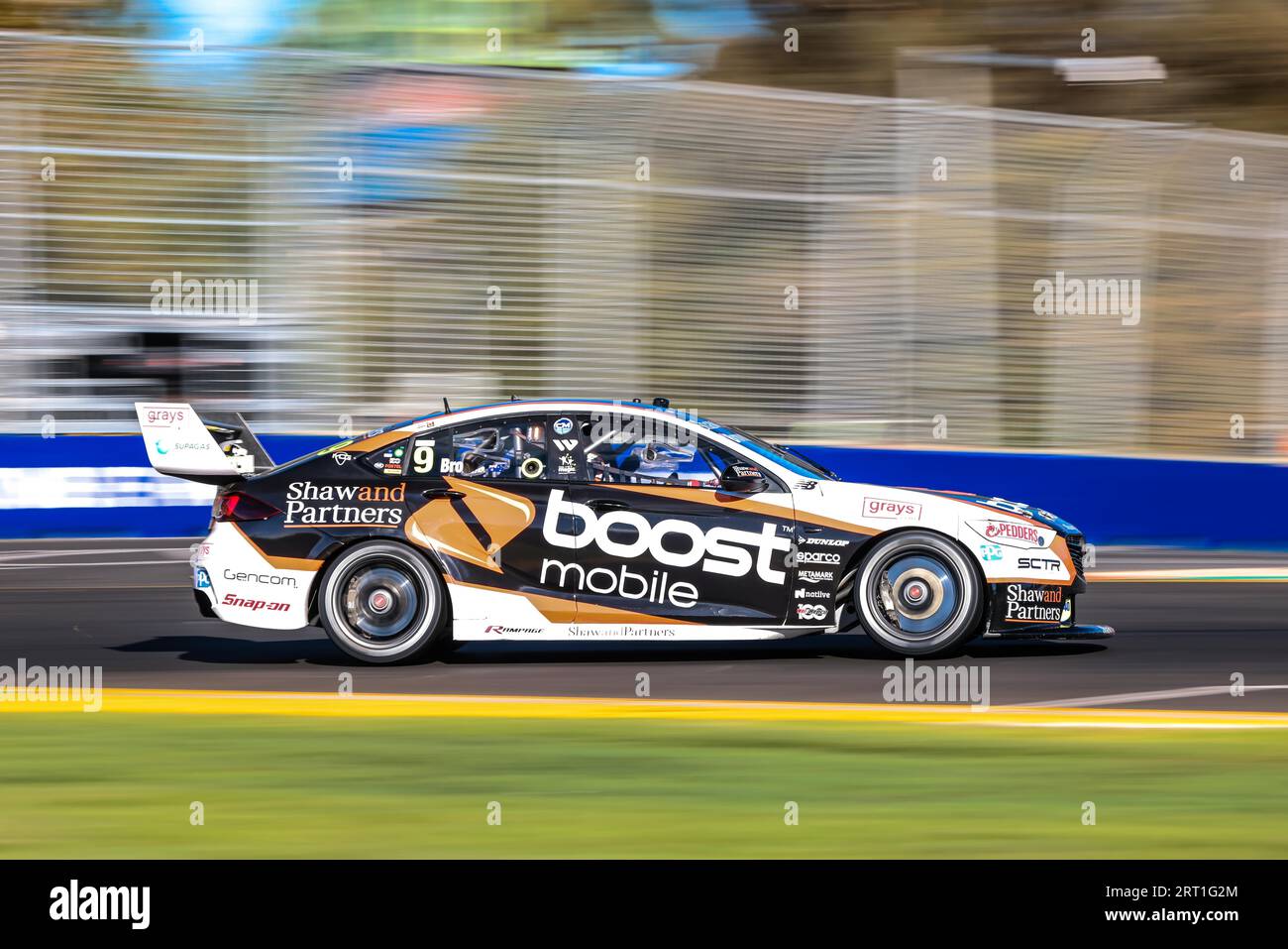 V8 Racing Track MELBOURNE, AUSTRALIA, APRIL 7: Will Brown of Erebus Motorsport of V8 ...