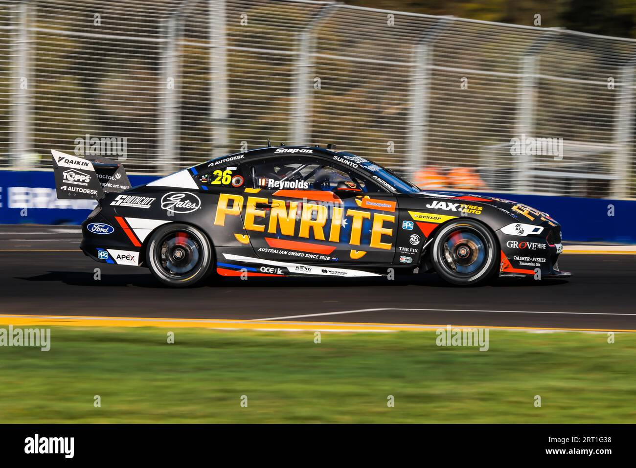 MELBOURNE, AUSTRALIA, APRIL 7 David Reynolds of Grove Racing of V8