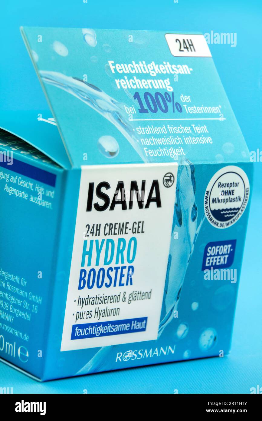Isana Creme Gel Hydro Booster Stock Photo