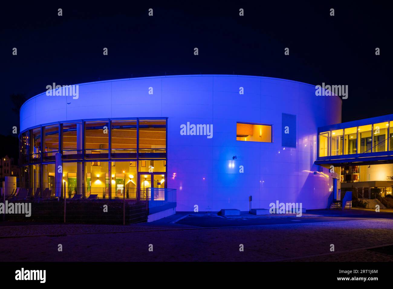 The Saxon State Spa Bad Elster has installed an impressive lighting