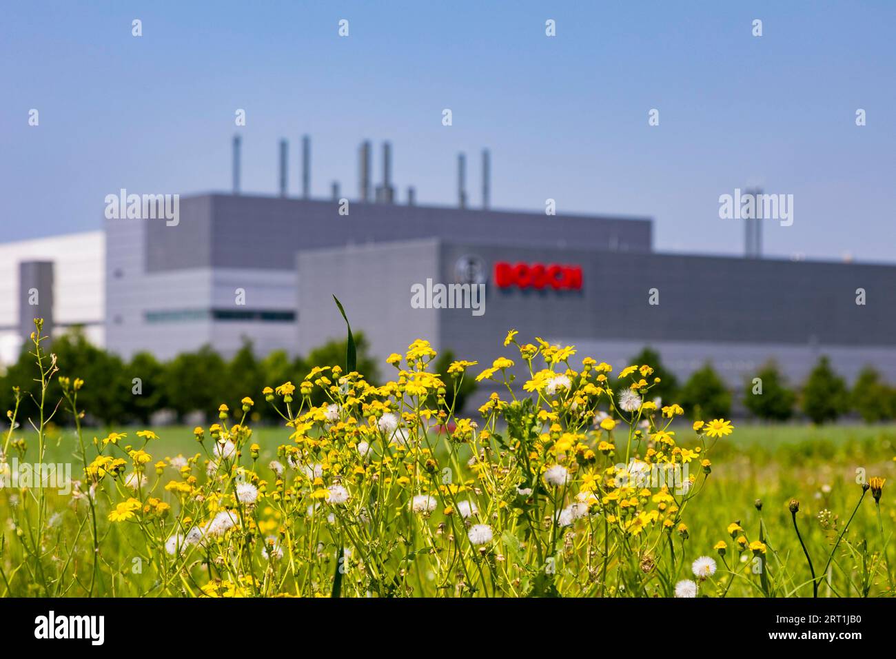 The newly opened Bosch factory in Dresden in the heart of Silicon