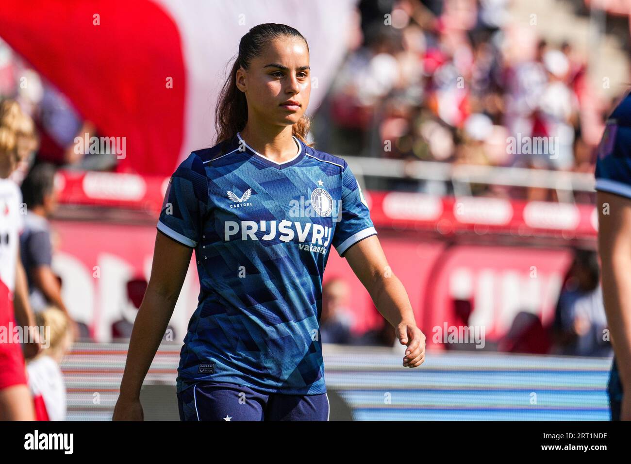 Utrecht, Netherlands. 10th Sep, 2023. Utrecht - Ziva Henry of Feyenoord V1 during the match between FC Utrecht V1 v Feyenoord V1 at Galgewaard on 10 September 2023 in Utrecht, Netherlands. Credit: box to box pictures/Alamy Live News Stock Photo