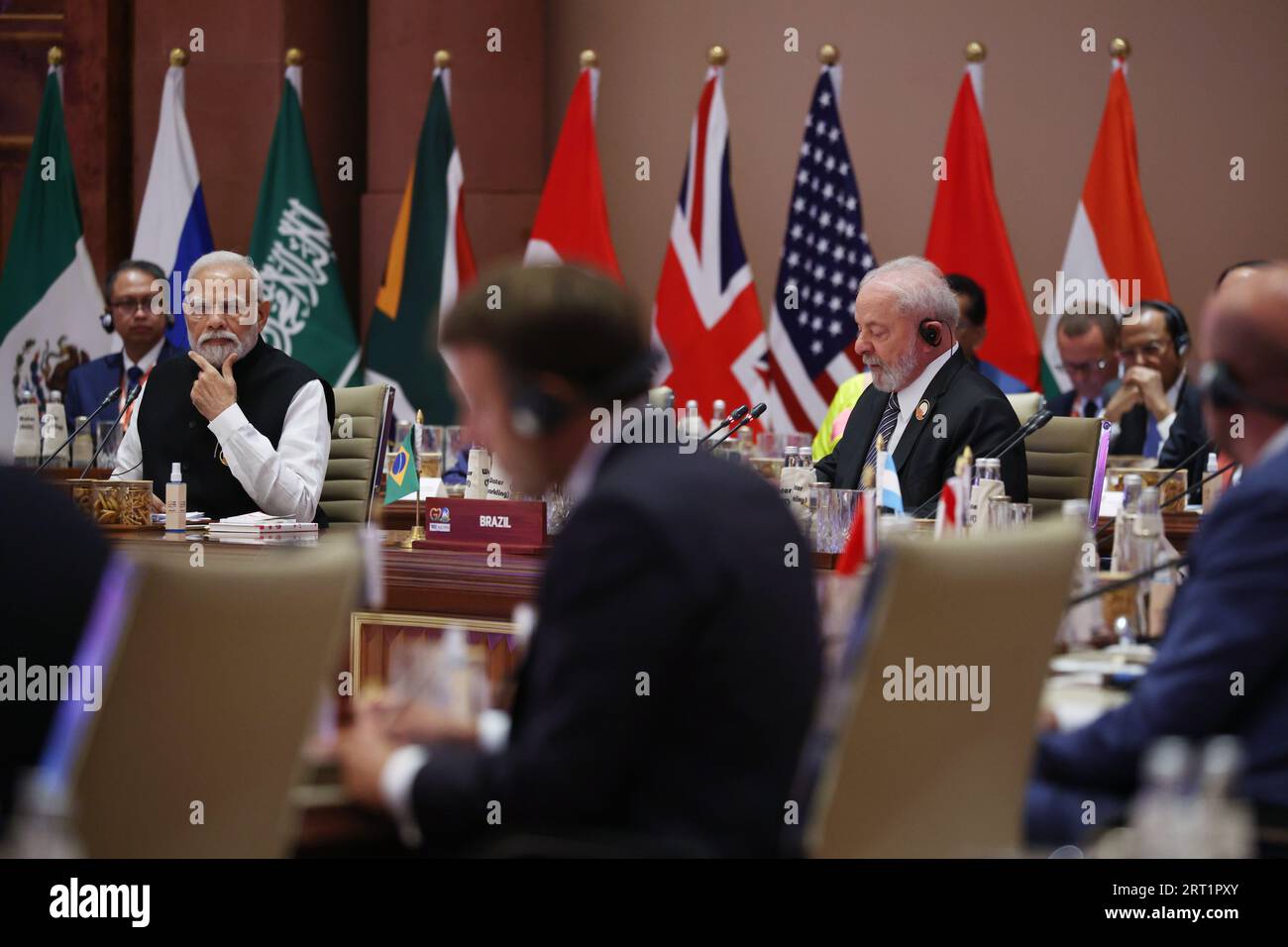 President of Brazil, Luiz Inacio Lula da Silva and Prime Minister ...