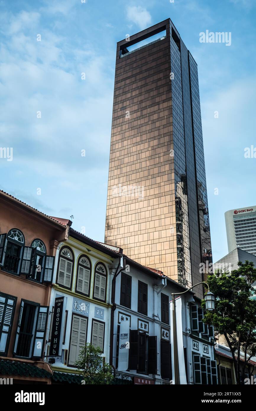 Singapore city urban view with hi-res stock photography and images - Alamy