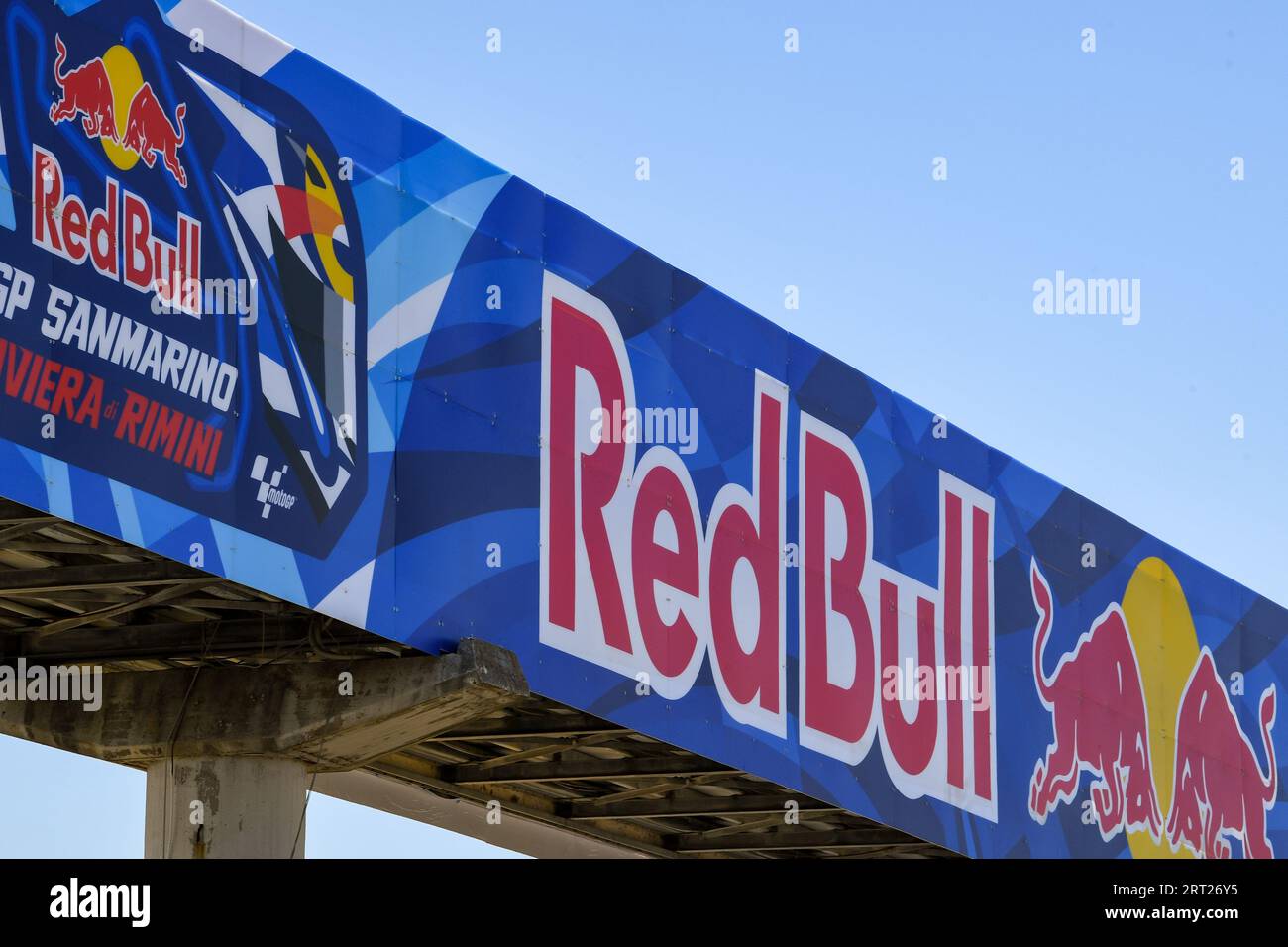 A general Redbull Logo of Misano World Circuit Marco Simoncelli