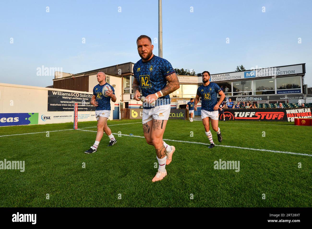 Wakefield, England - 8th September 2023 Wakefield Trinity's Josh ...