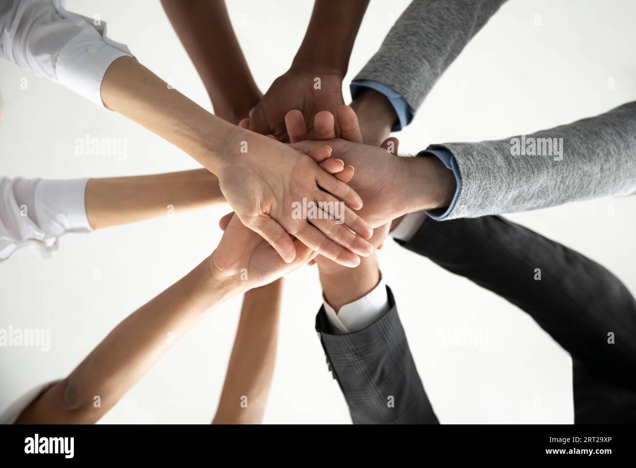 Colleagues unity collaboration teamwork hi-res stock photography and ...