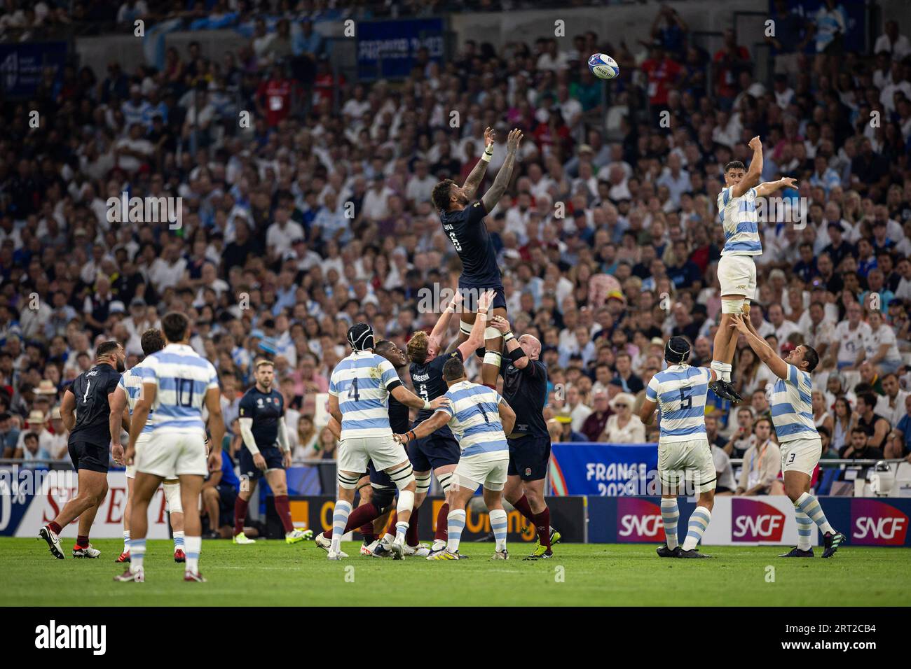 MARSELHA, MA - 09.09.2023: RUGBY WORLD CUP ARGENTINA X INGLATERRA ...