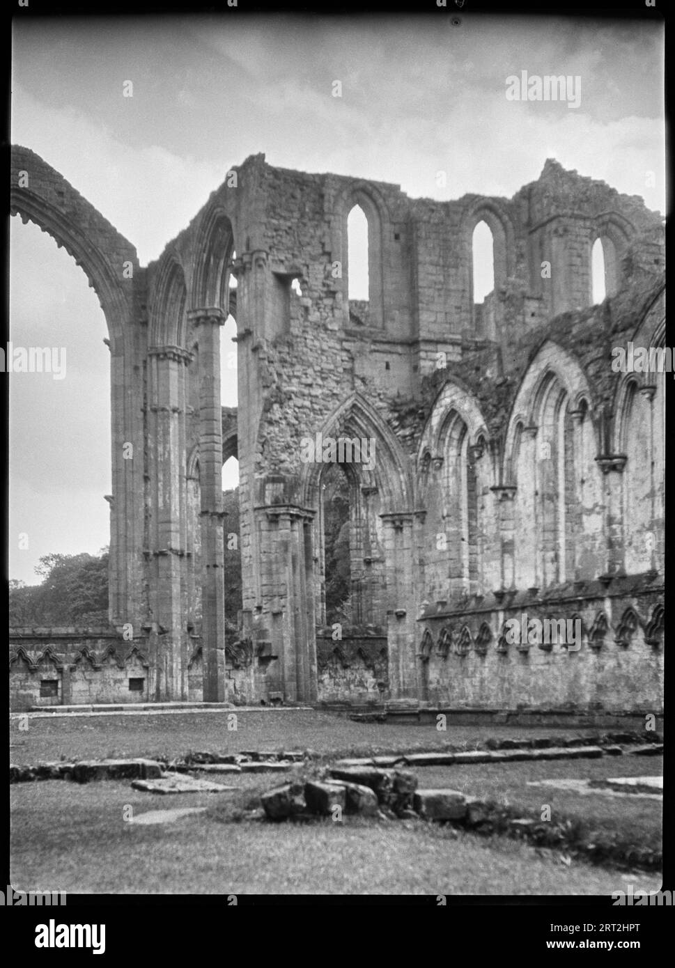 Fountains Abbey, Harrogate, North Yorkshire, 19201945. The presbytery